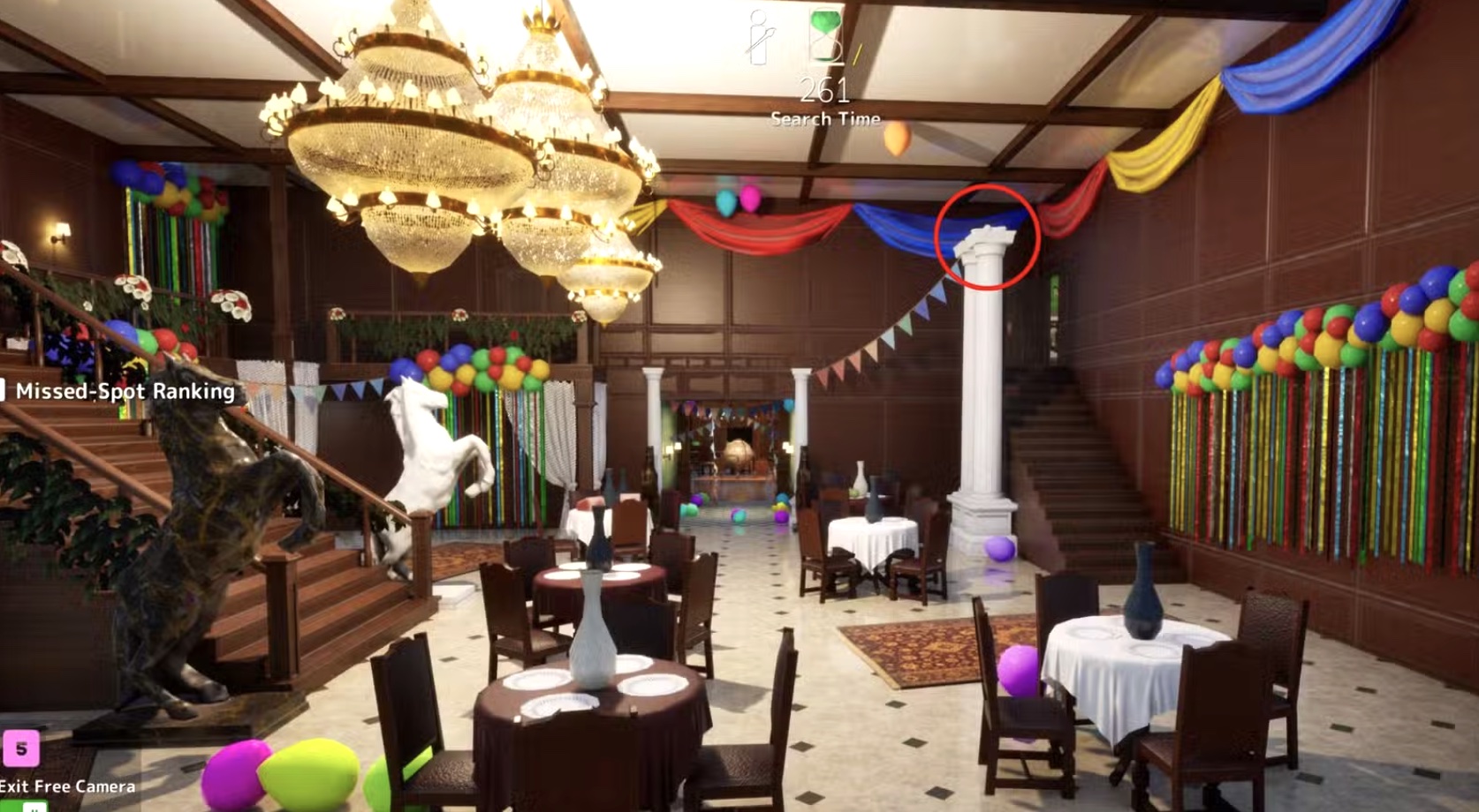 めっちゃカメレオン Hide-and-Seek Mansion マップ画像