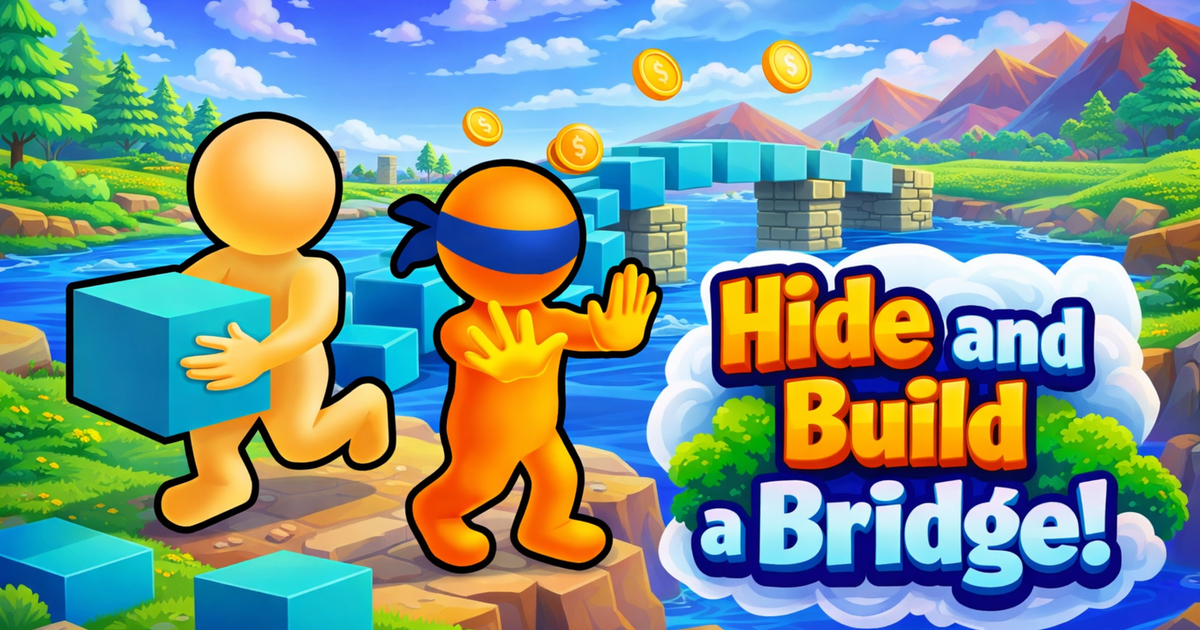 Hide and Build a Bridge